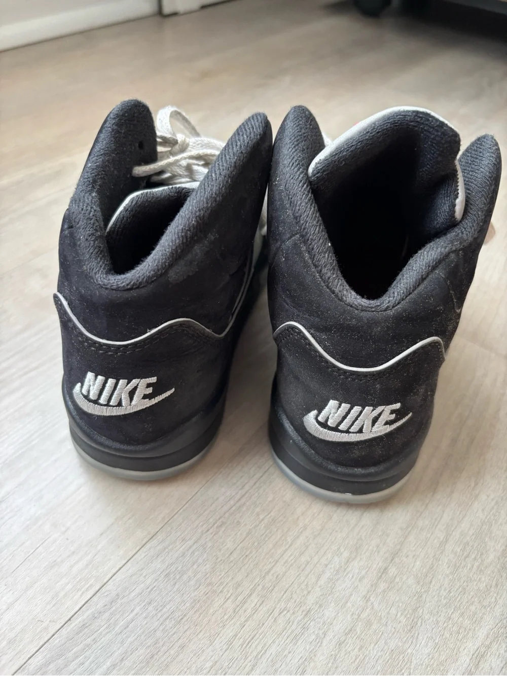Nike Air Jordan 5 Retro Black Metallic Reimagined HF3977-001 Toddler Boy 13C